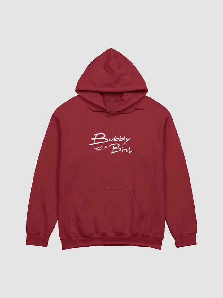 Bubbly and a B*tch (white design) classic hoodie product image (14)