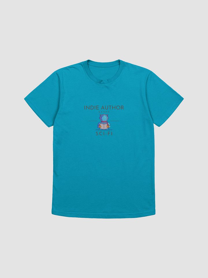 Indie Author Genre Sci-Fi Supersoft turquoise t-shirt product image (1)