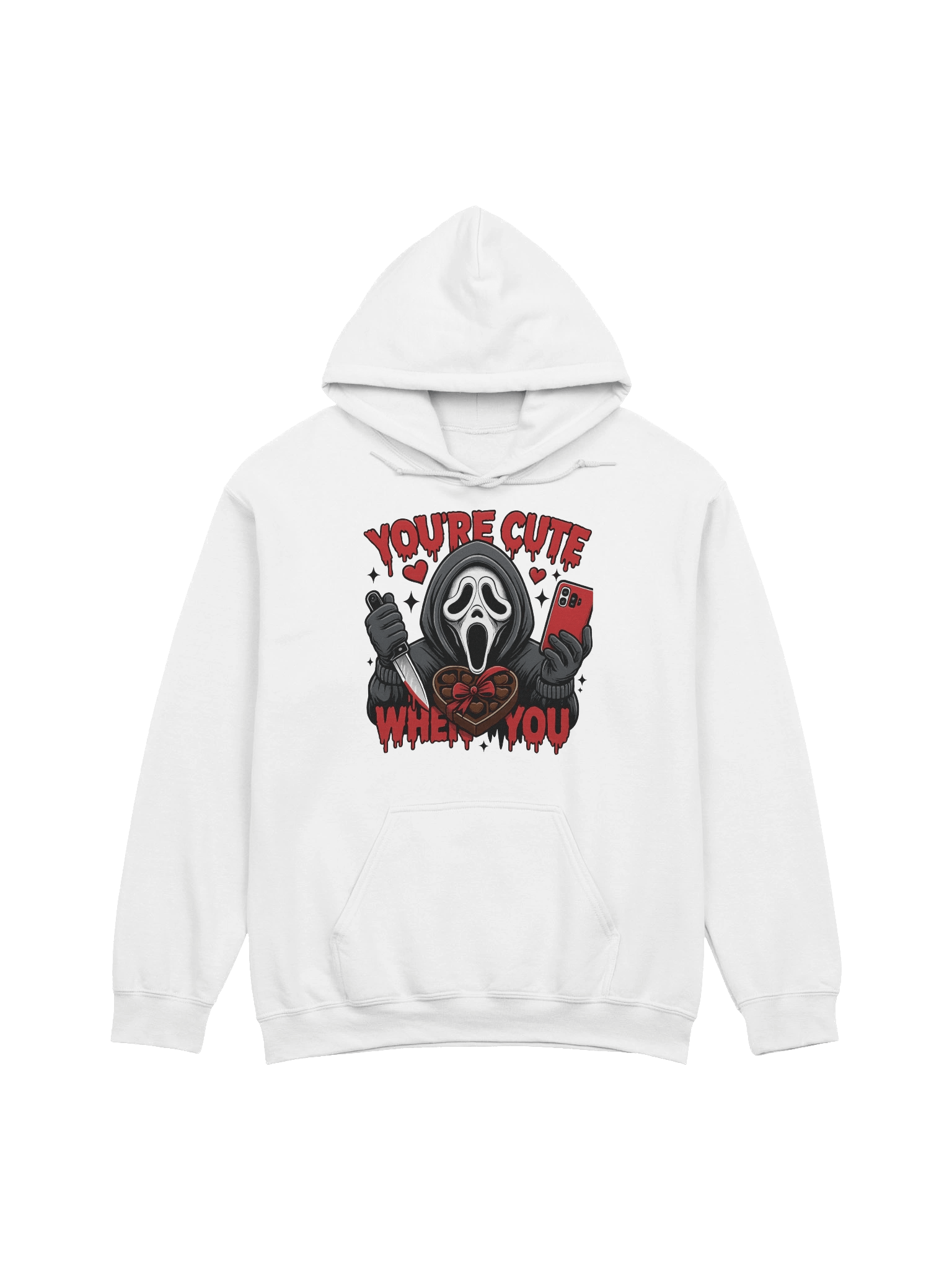 Horror Valentine's Hoodie product image (1)