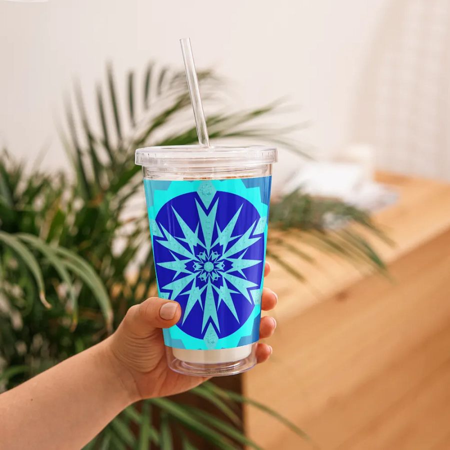 snowflake drinking cup product image (11)