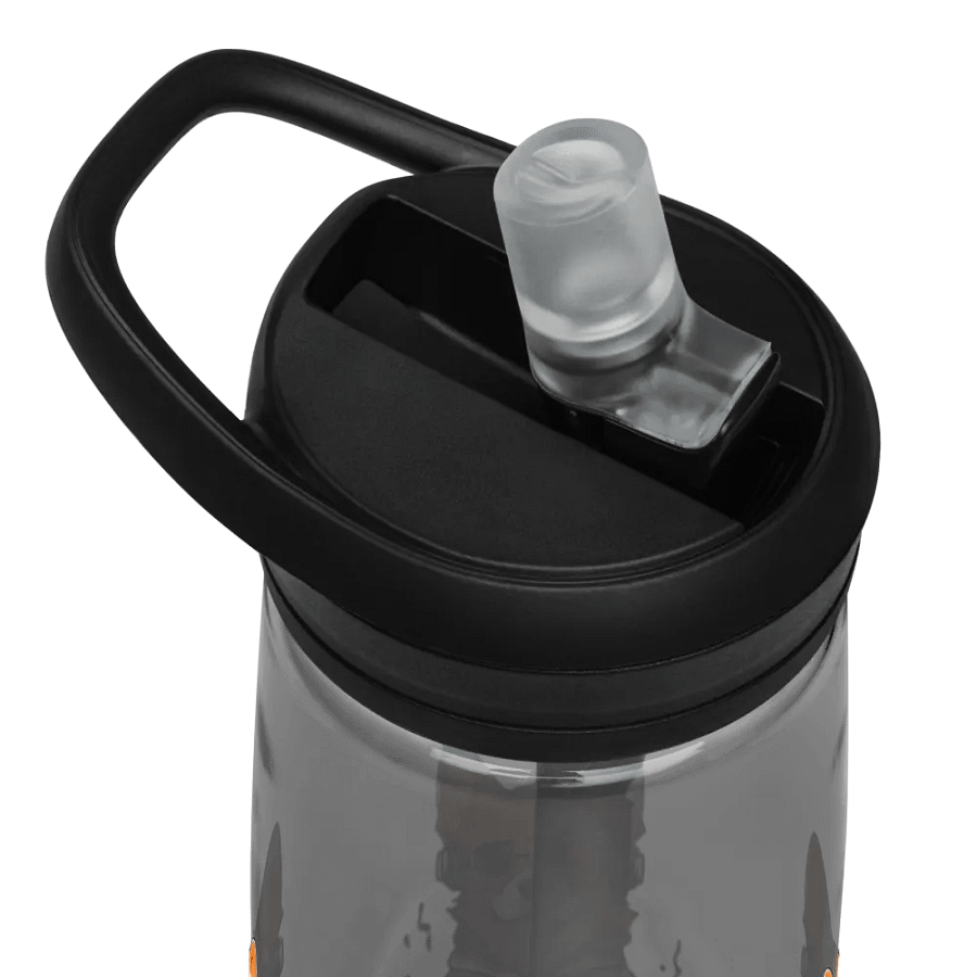Hipster Corgi Cool Dog Water Bottle product image (5)