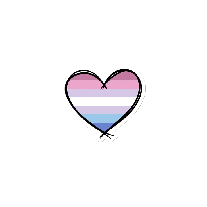 Bigender Pride Magnet product image (1)
