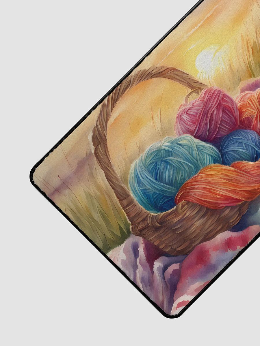 Yarn Basket with a Book at Sunrise, 15.5