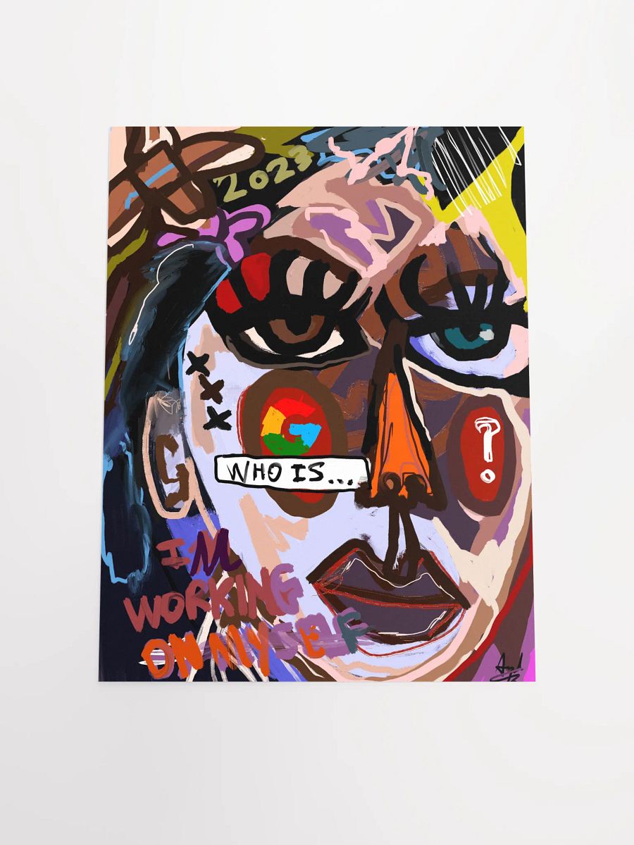 Working On Myself Poster product image (4)