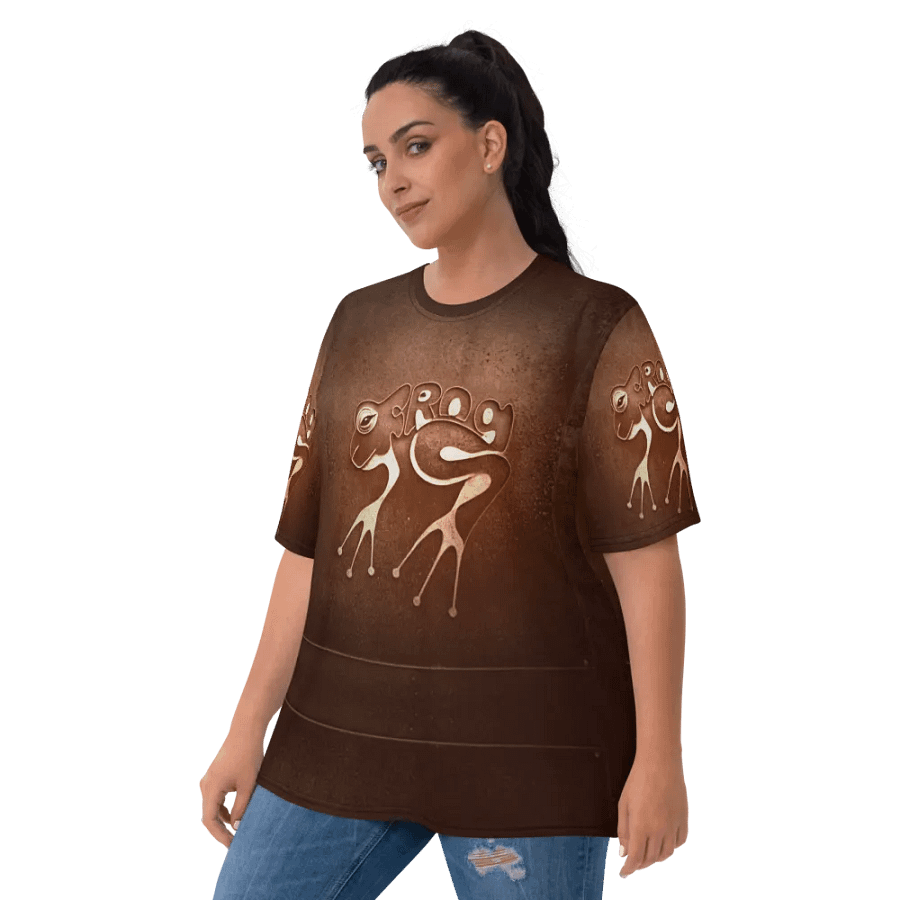 Frog typography t shirt product image (9)