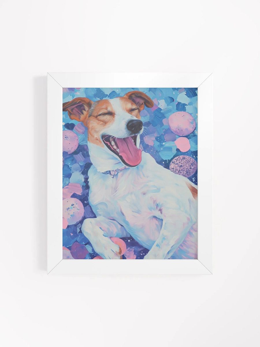 Joyful Pooch - Framed Matte Poster product image (4)