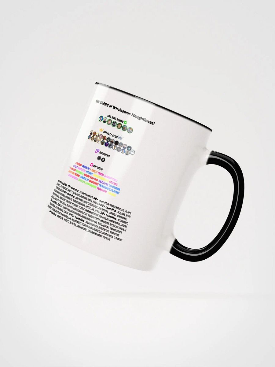 6 YEAR COMMEMORATIVE MUG! product image (3)
