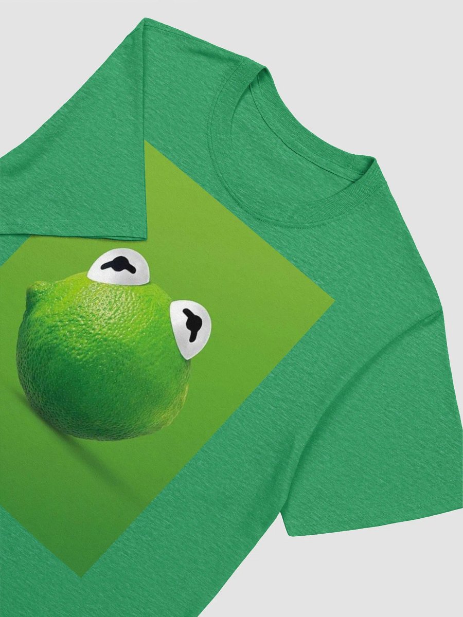 Quirky Lime Cartoon Eyes Unisex T-Shirt product image (3)