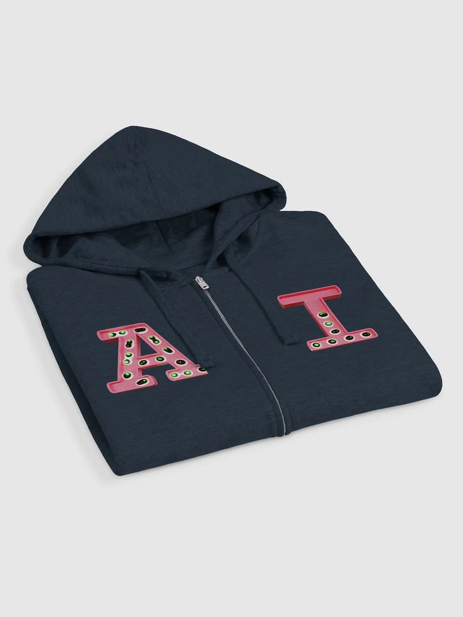 I Am AI (zip up hoodie) product image (7)