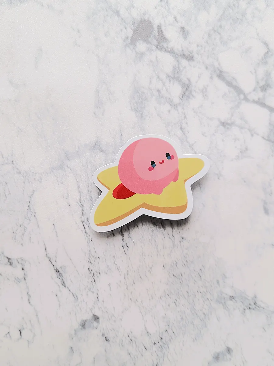 Star Kirby Sticker product image (1)