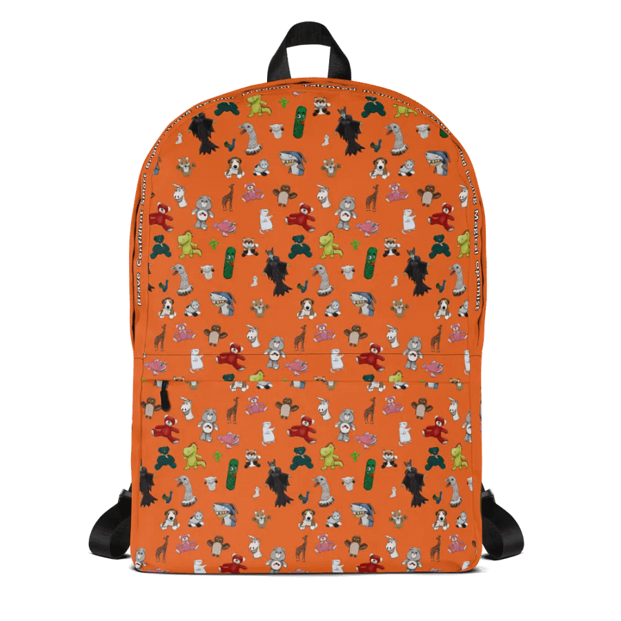 The KidTime StoryTime Character Backpack (Orange) product image (3)