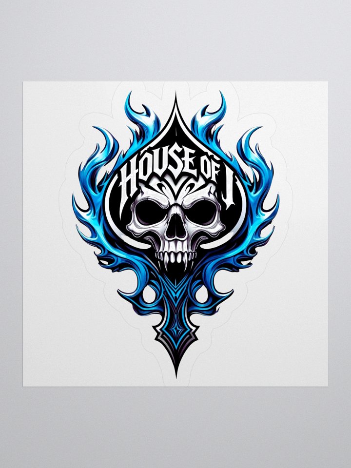 House of J Logo Kiss Cut Sticker product image (1)