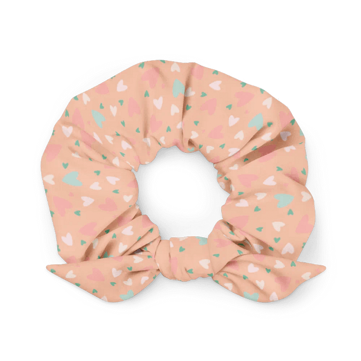 Scattered Heart Scrunchie product image (1)
