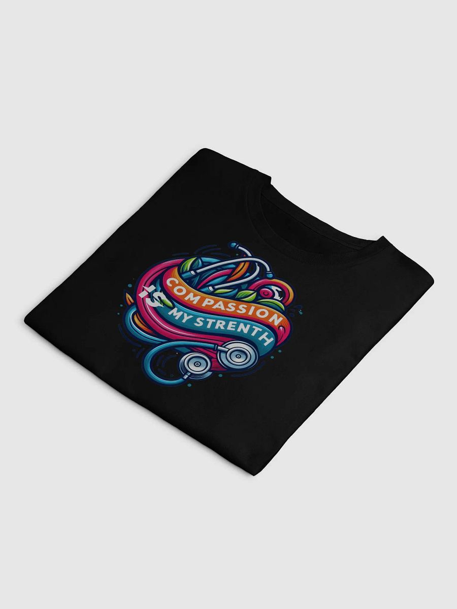 Inspirational quote tees, Compassion is My Strength Crop Top product image (4)