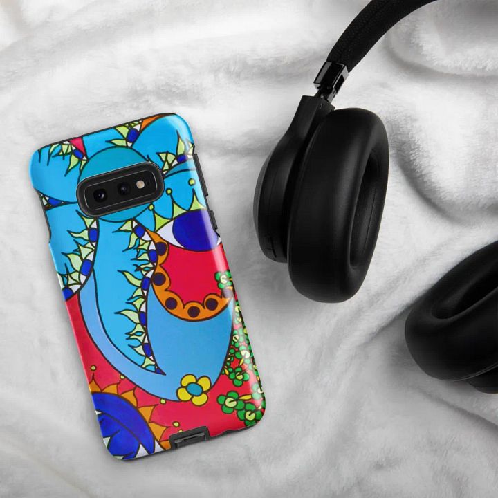 Ethereal Floral Eyes Samsung® Case product image (1)
