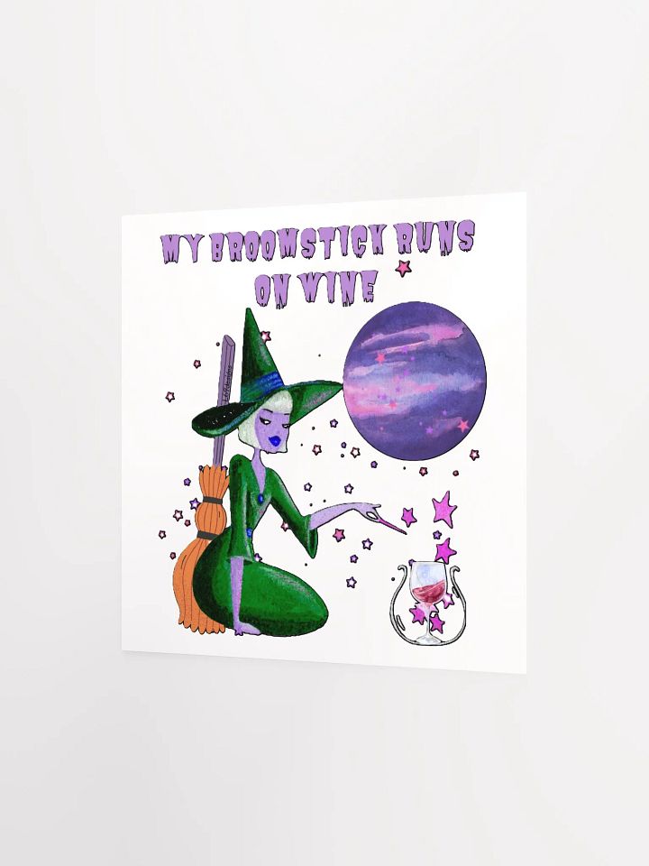 MY BROOMSTICK RUNS ON WINE product image (8)