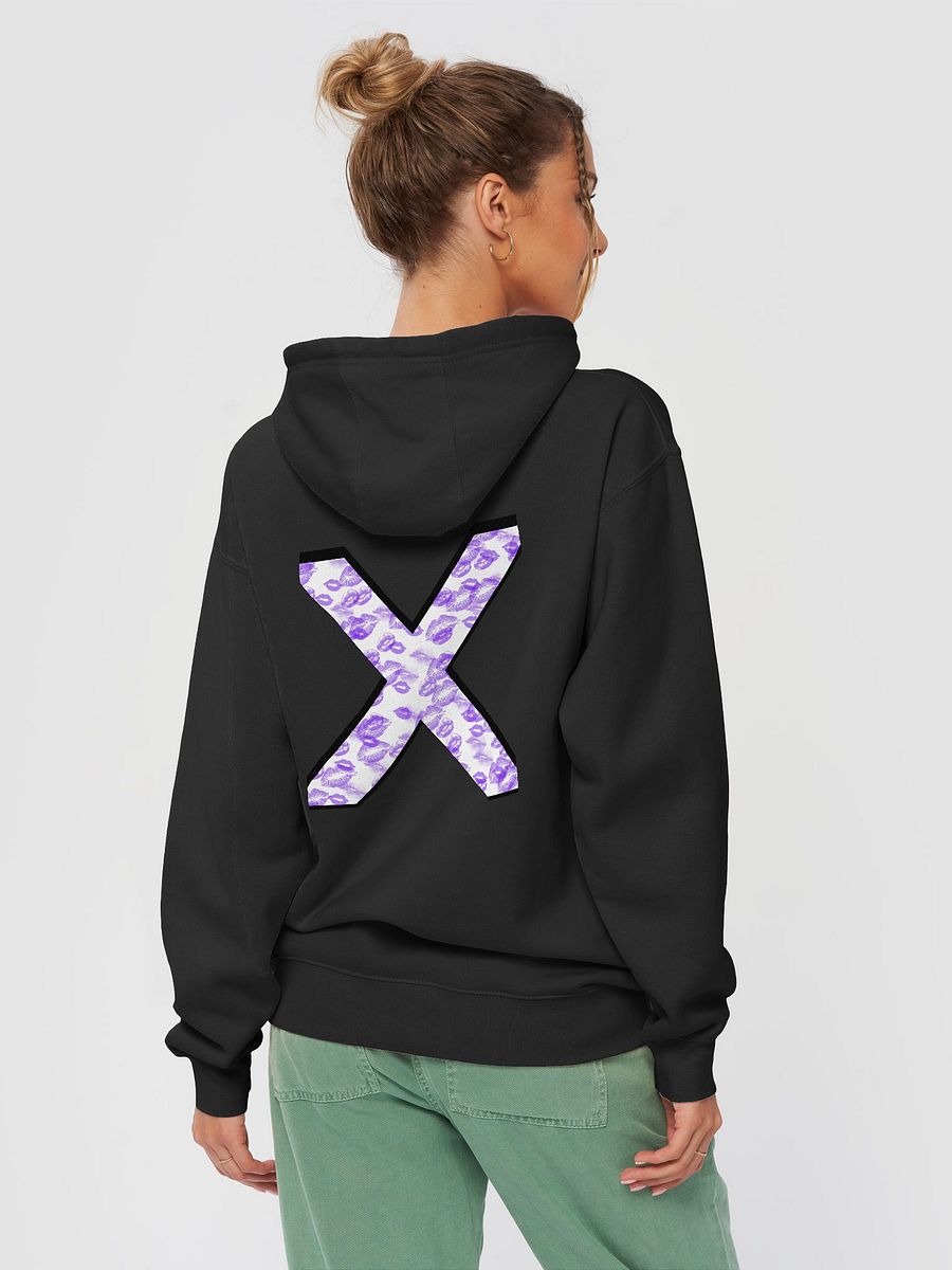 White X Purple Lipstick Kisses Hoodie product image (31)