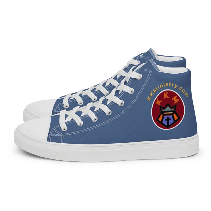 KKM Kashmir Blue High Tops product image (1)