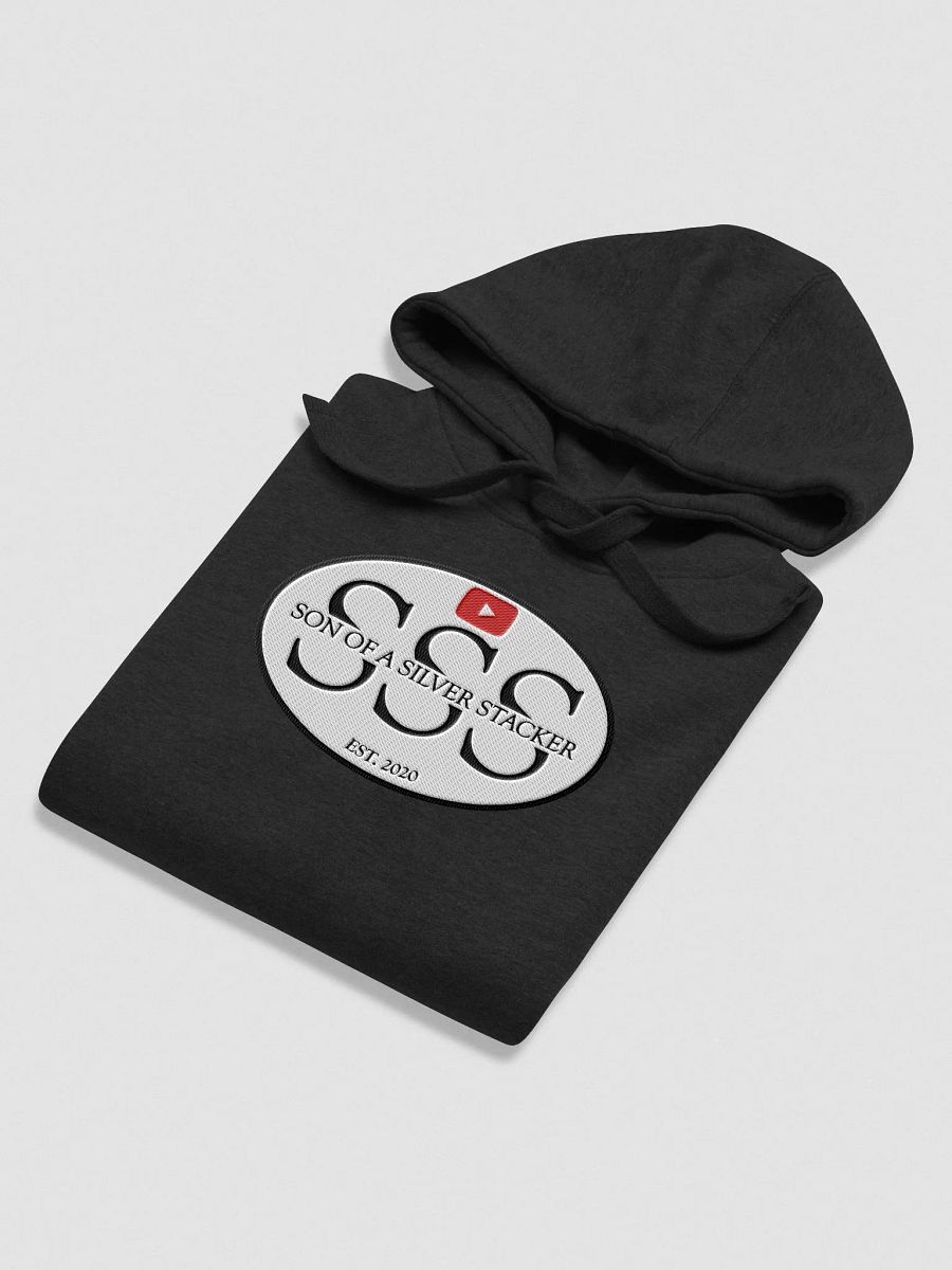 The Stacker Embroidered Hoodie Large Logo product image (4)