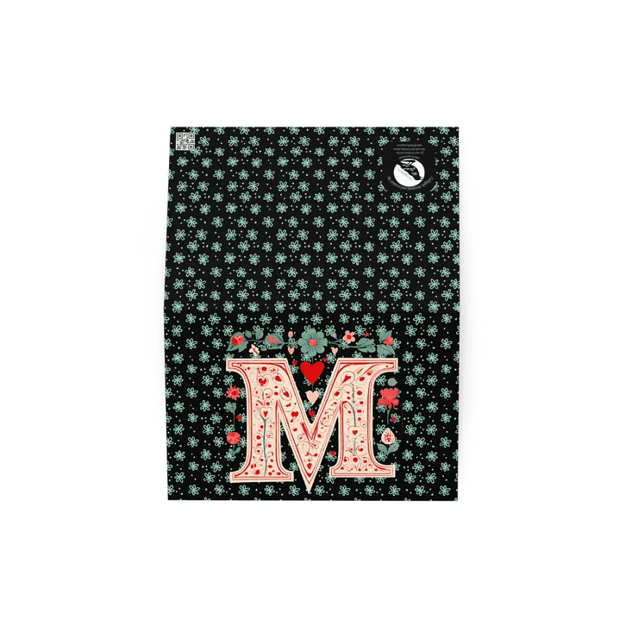 Valentine’s Monogram Letter M(6) Card product image (3)