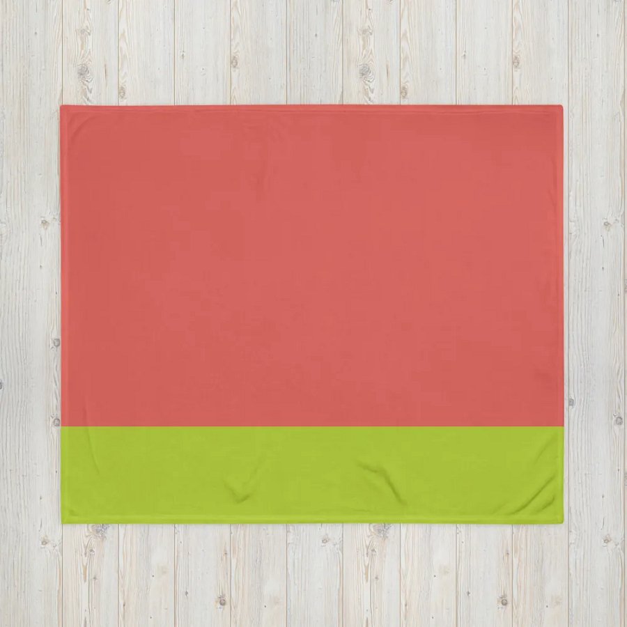 Red & Green Granny Blanket (SMALL) product image (4)