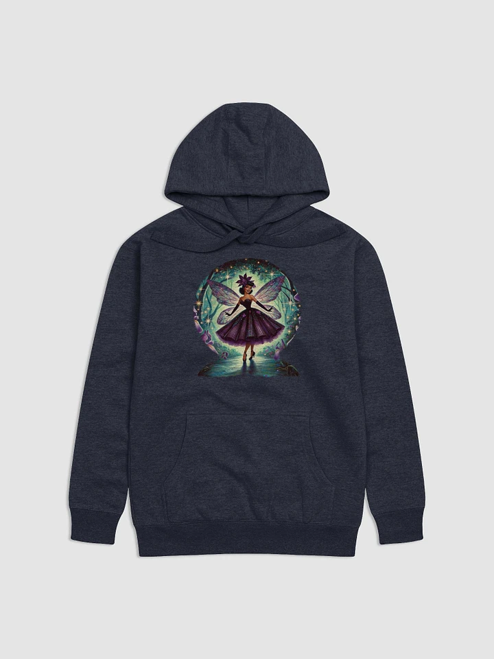 Enchanted Pruple Iris Fairy Premium Unisex Hoodie product image (26)