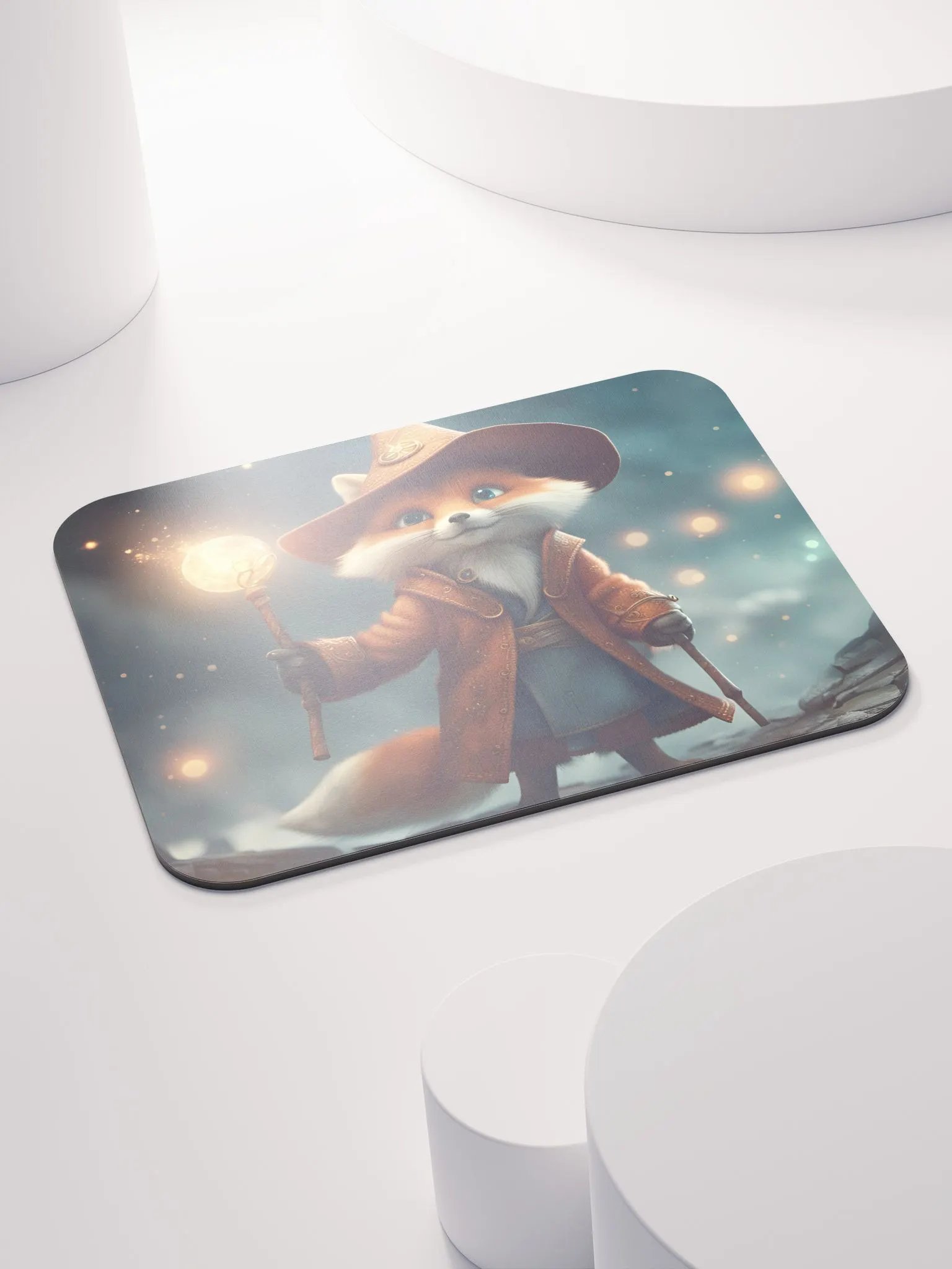 Fox Wizard Mouse Pad product image (4)