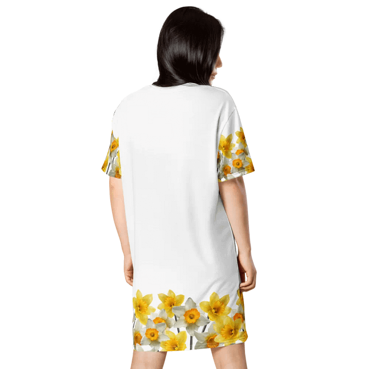 Daffodil Dreams All-Over T-Shirt Dress product image (2)