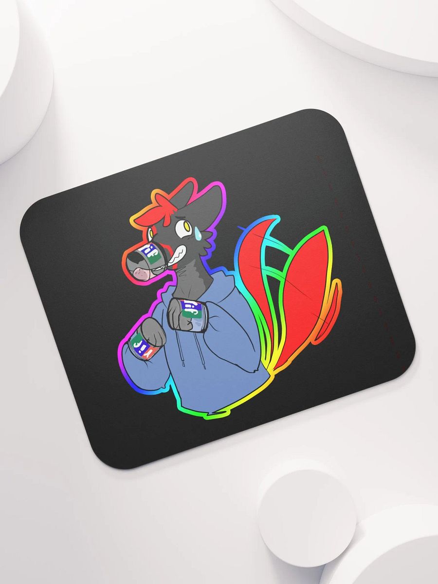 Stuck in the peanut butter Mousepad 8.7″ × 7.1″ product image (7)