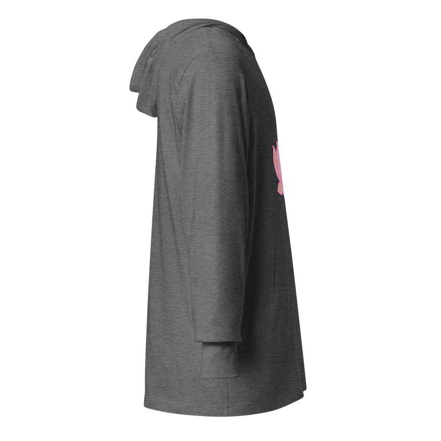 Golden Lotus Unisex Hooded Long Sleeve Tee product image (5)