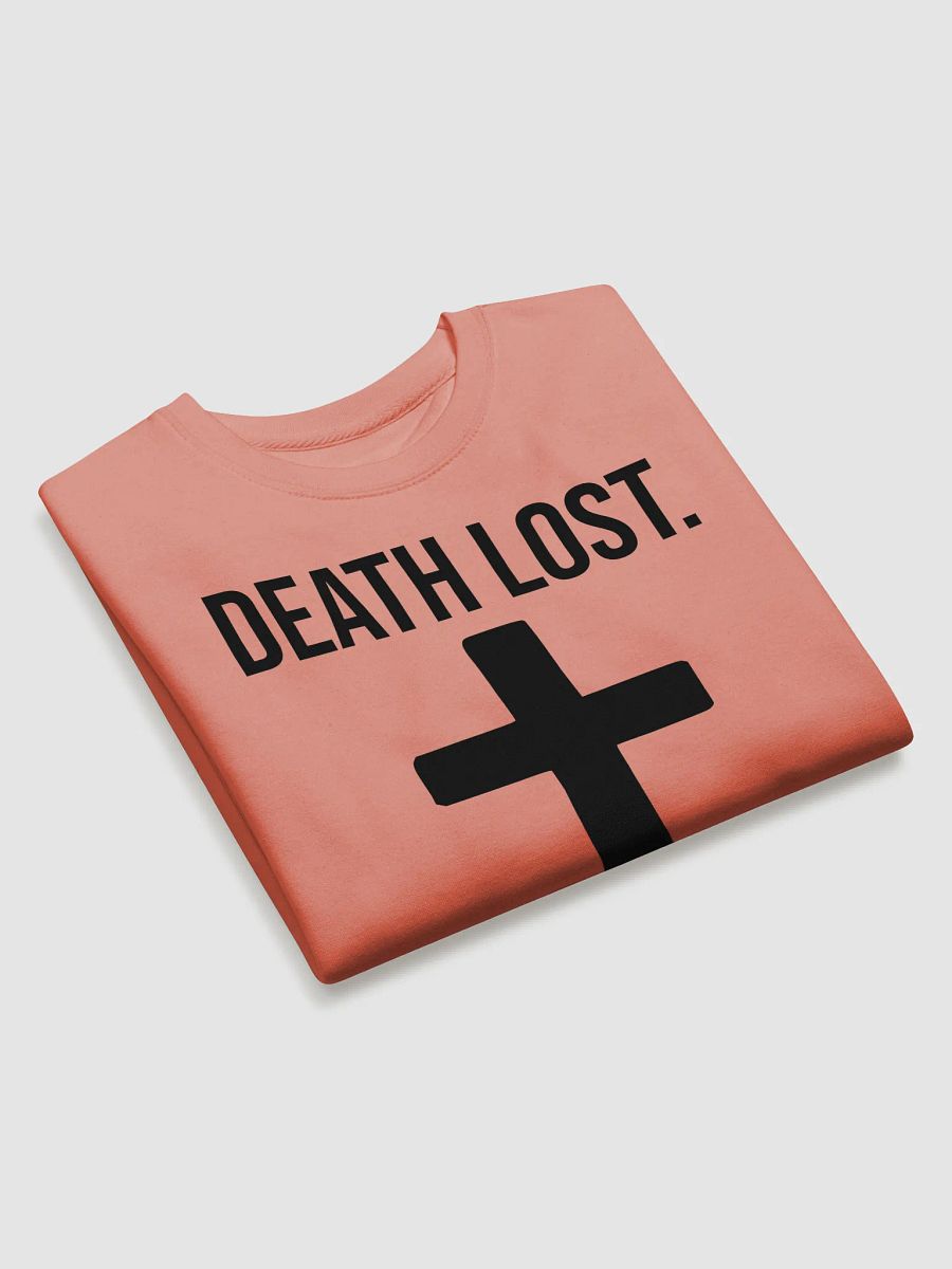 Death Lost, Jesus Won – Victory in Christ Sweatshirt product image (9)