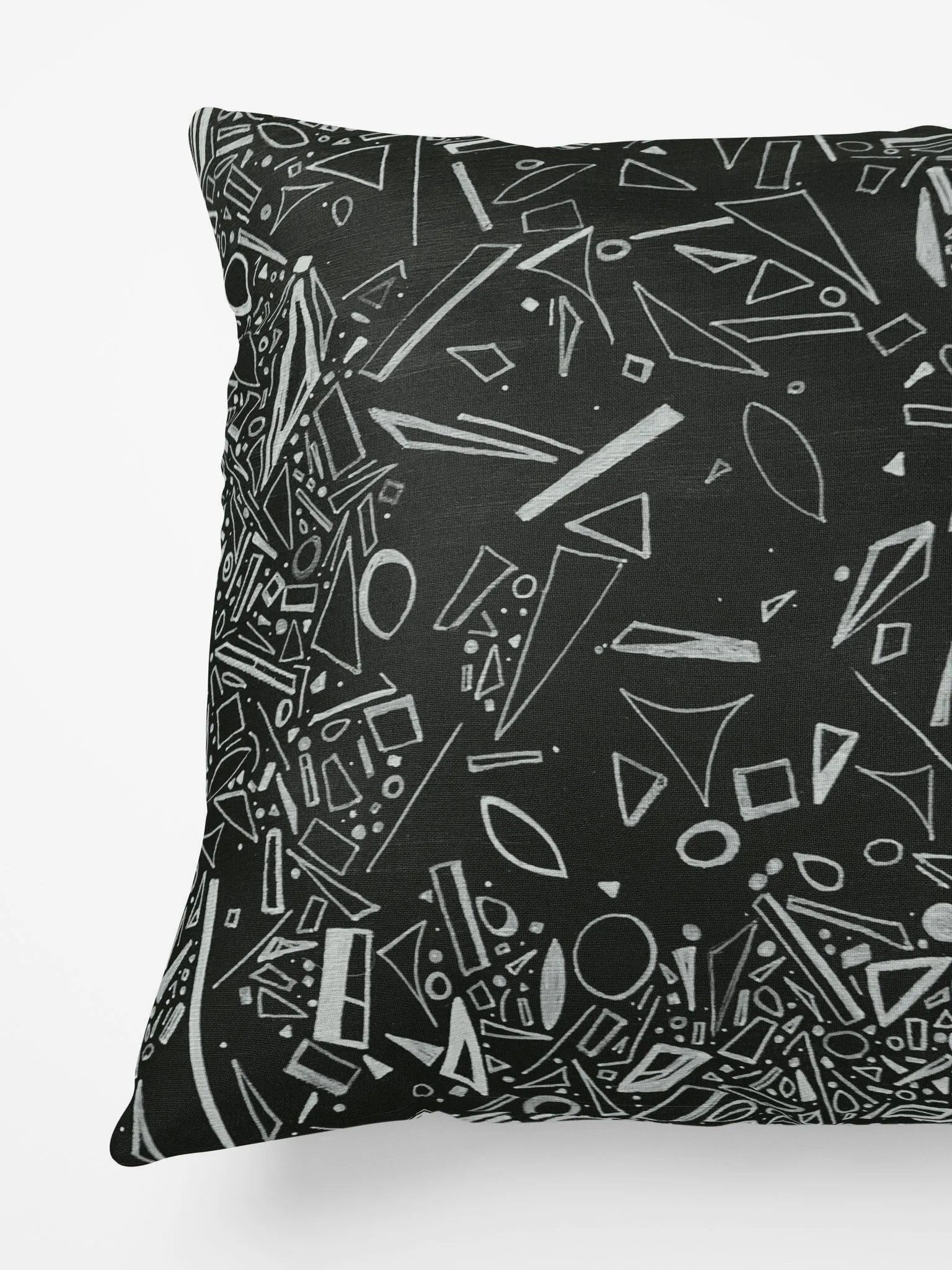 Square Graphic Black-White Pillows product image (3)