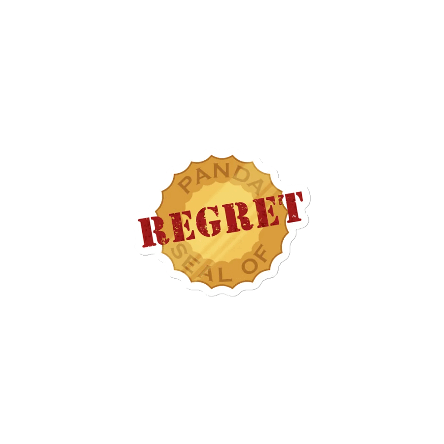 Panda Seal of Regret Magnet product image (1)