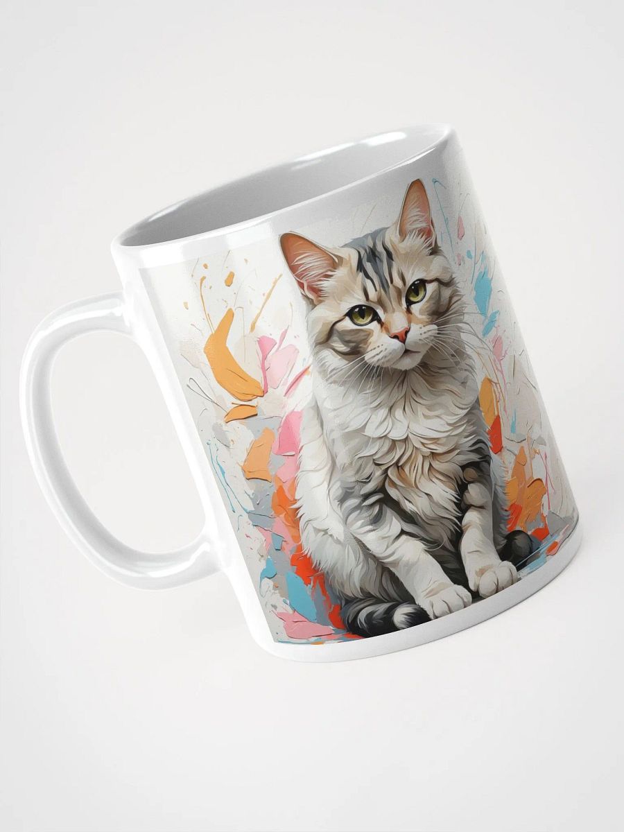 Curious Kitty Cat Mug product image (2)