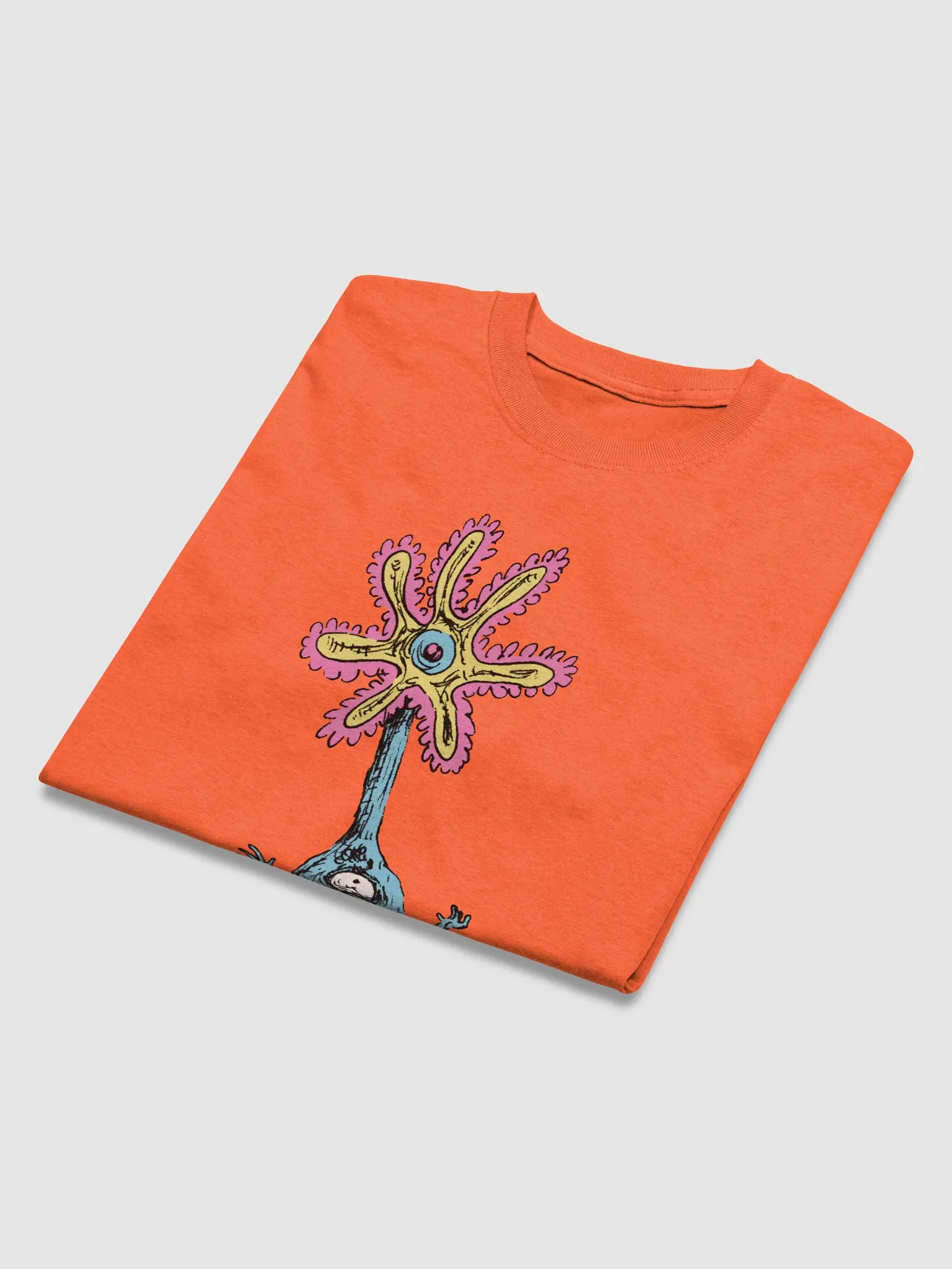 Whiny Moany Nowty Plant Creature Cartoon T-Shirt product image (3)