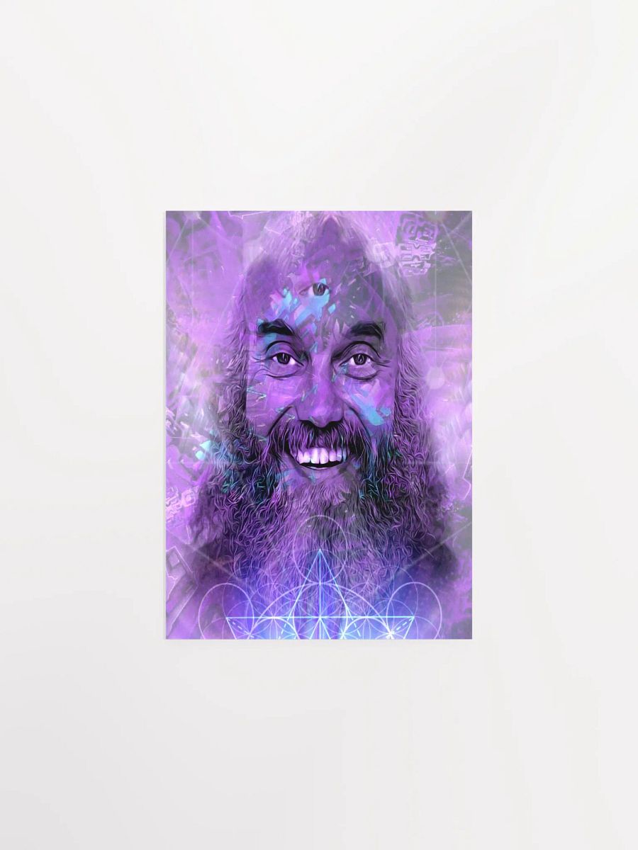 Purple Portal: Visionary Psychedelic Aura and Sacred Geometry Fine Art Print product image (2)