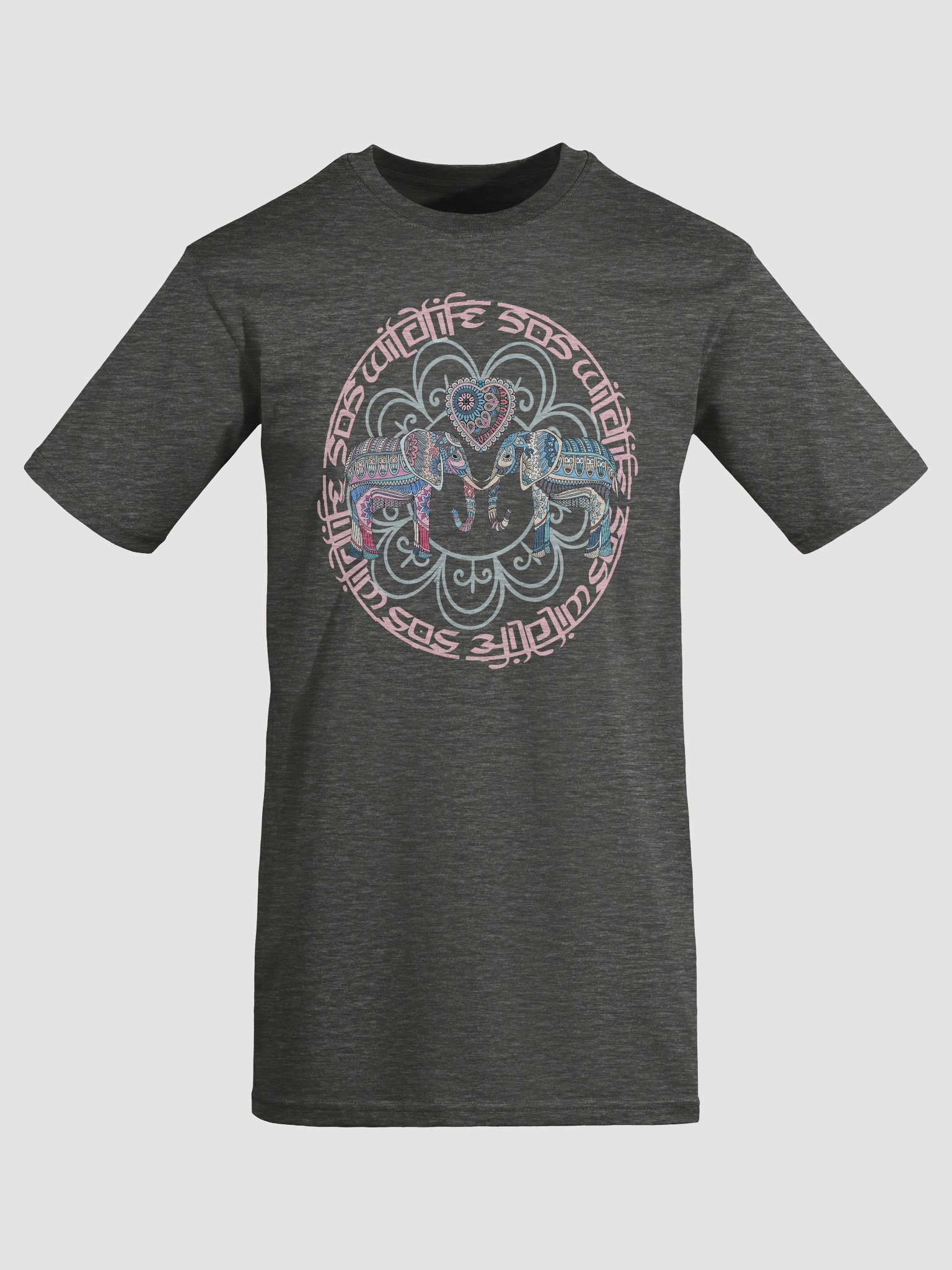 Mandala Elephants and Heart product image (9)
