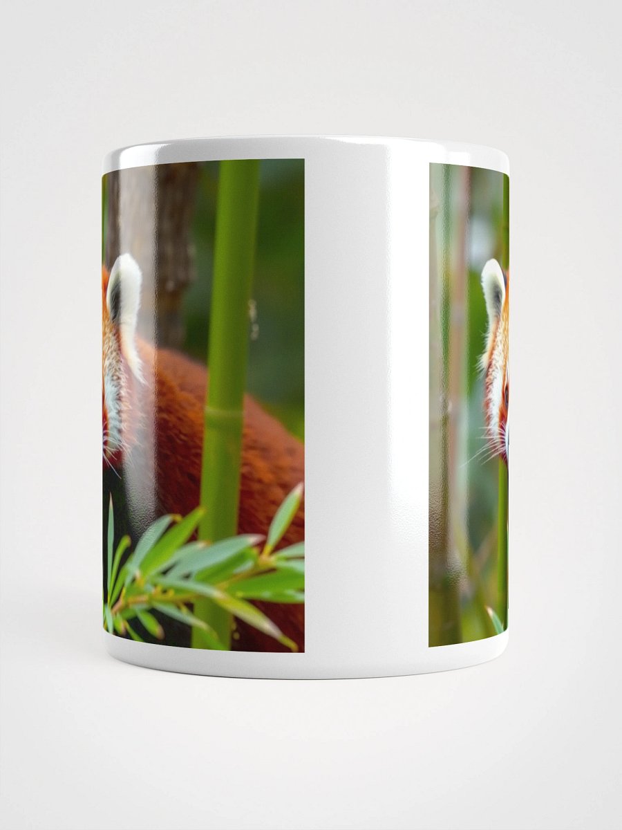 Red Panda Peek – Adorable Wildlife Mug product image (13)