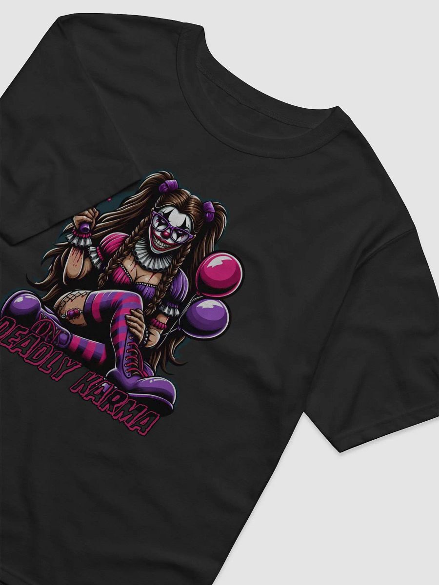 Sinister Jester Clown Graphic T-Shirt product image (4)