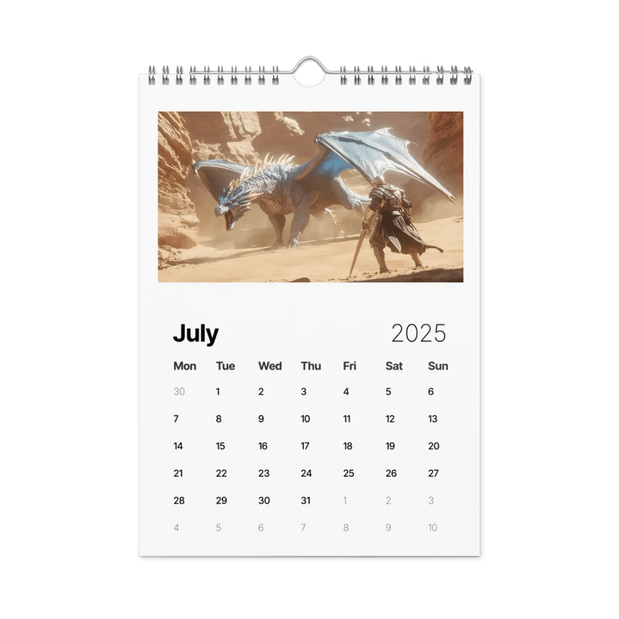 2025 Hack the Dungeon class calendar | D&D product image (7)