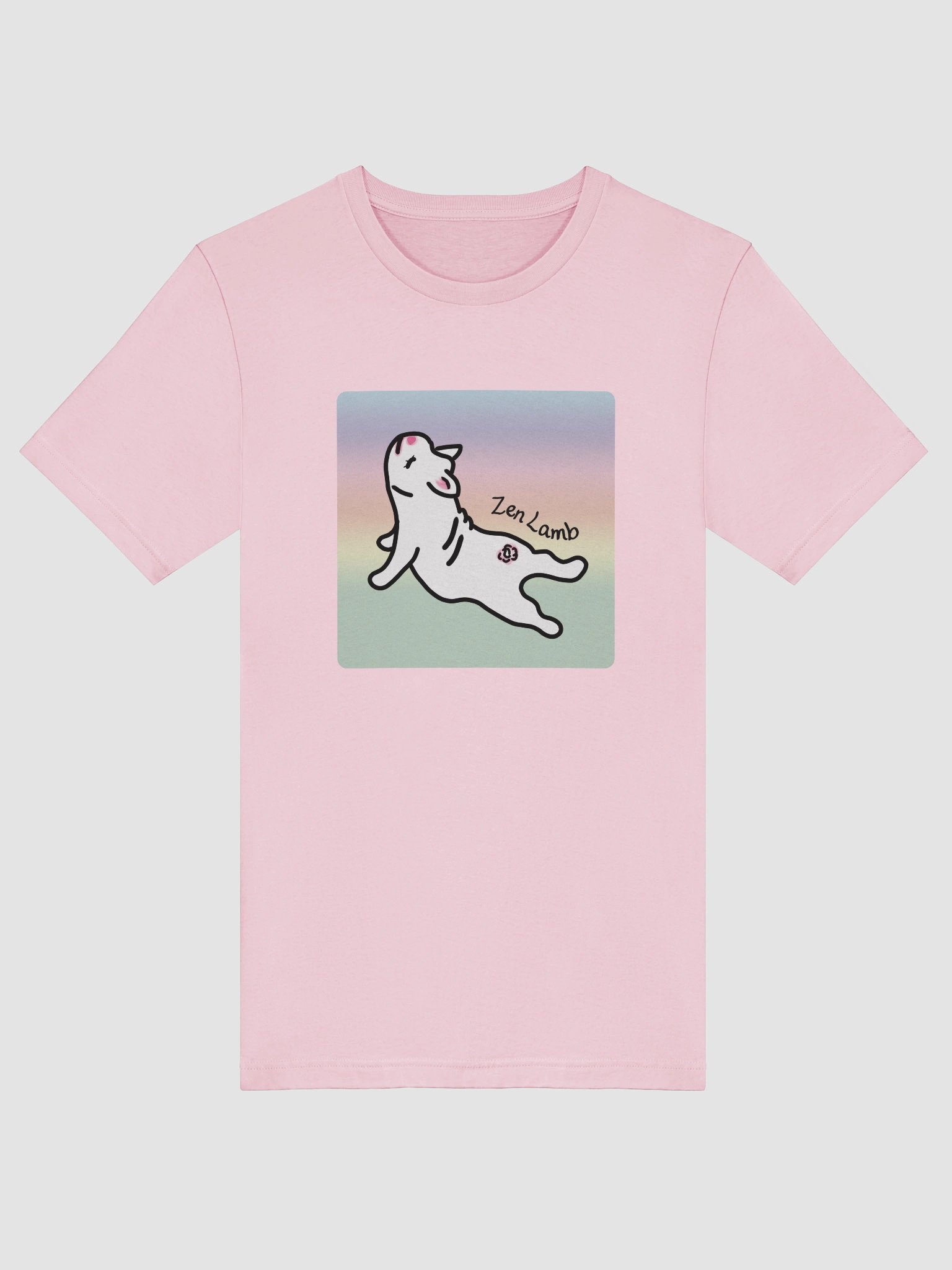 Zen Lamb Rainbow (Unisex Tee) product image (5)