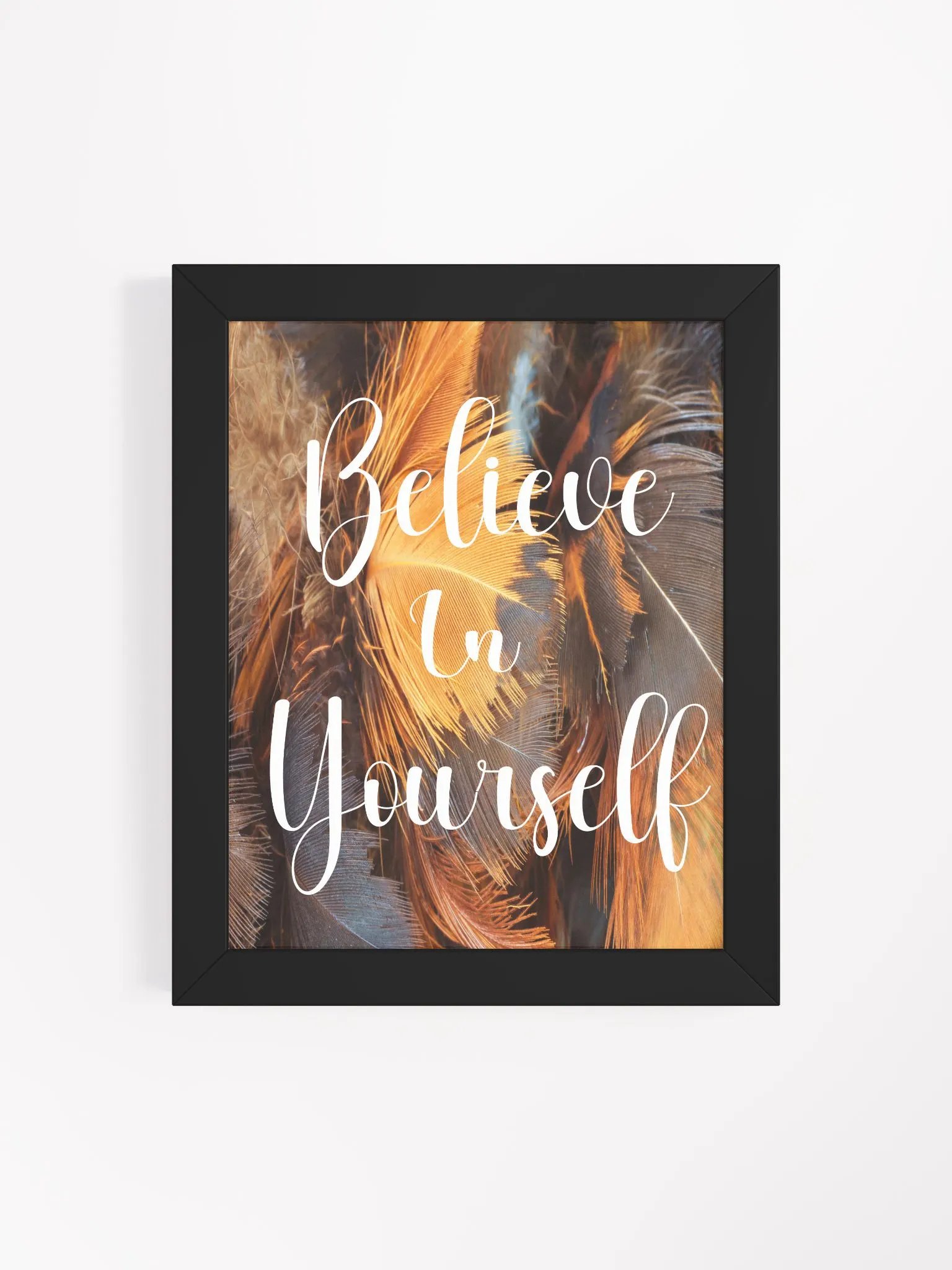 Believe in Yourself Feathers Background product image (7)