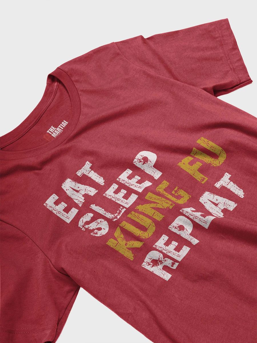 Eat Sleep Kung Fu Repeat - T-Shirt product image (3)