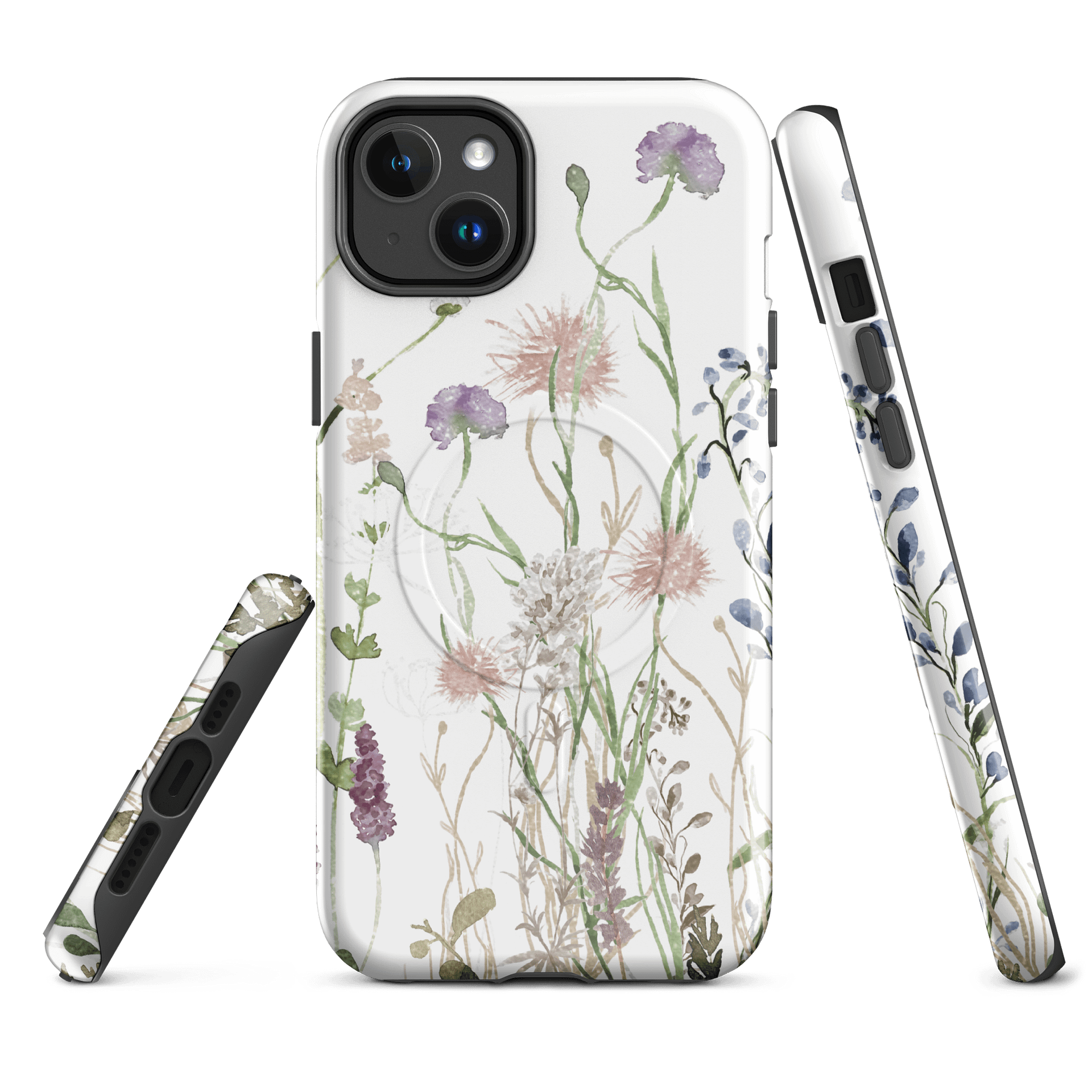 WILDFLOWERS WHITE iPhone® case MagSafe® product image (1)