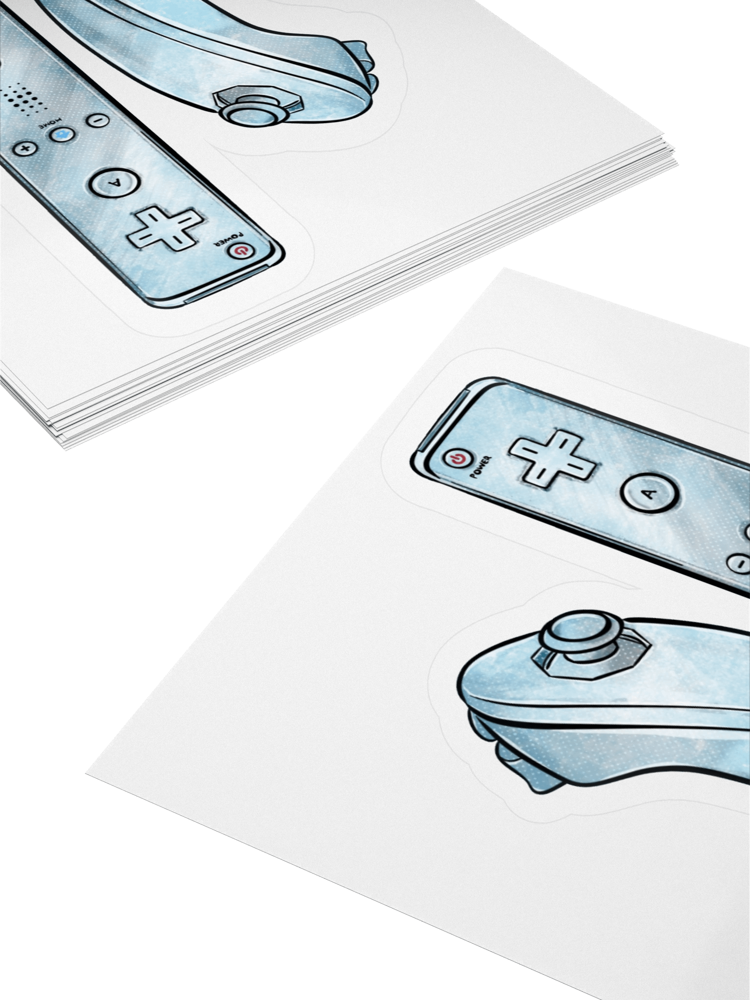 Button Masher W!! Sticker product image (4)