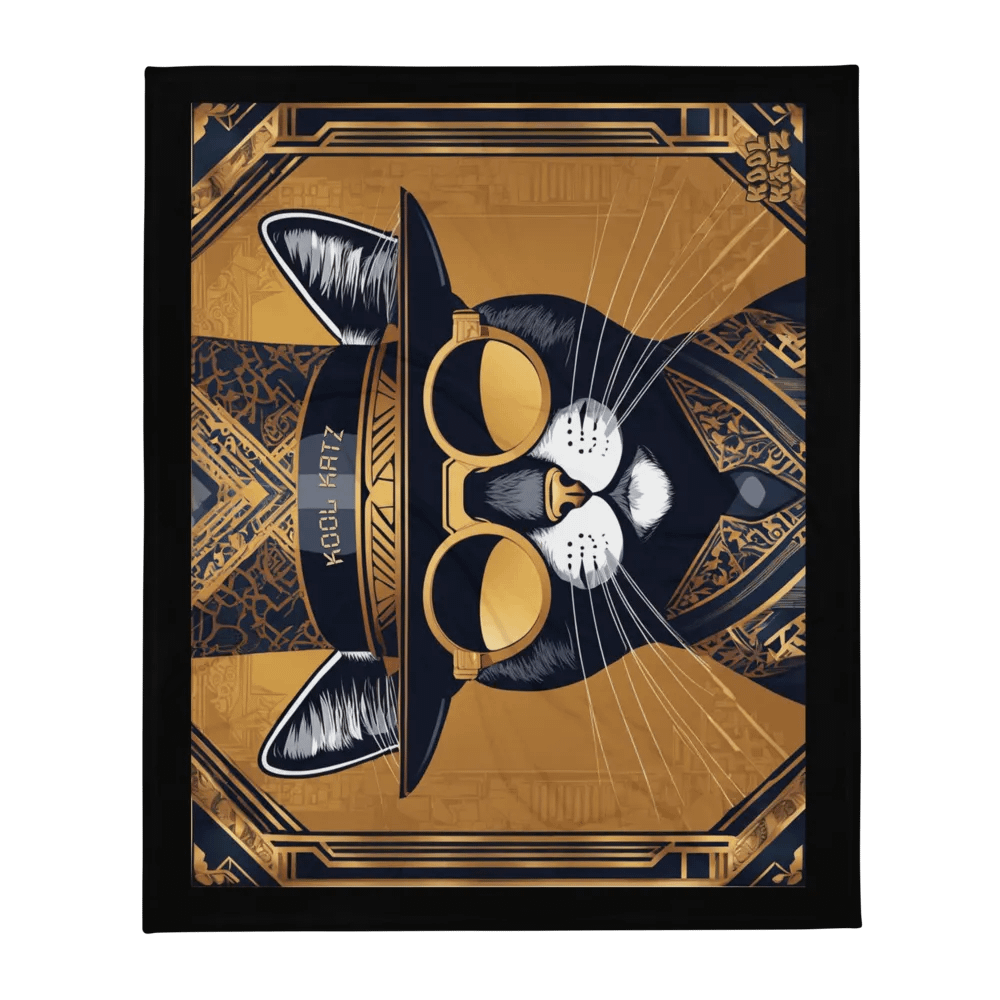 Real Kool Katz Plush Throw Blanket product image (1)