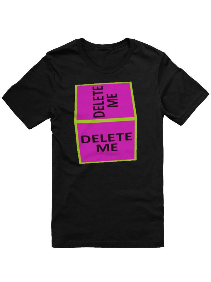 Delete Me Cube T-Shirt product image (3)