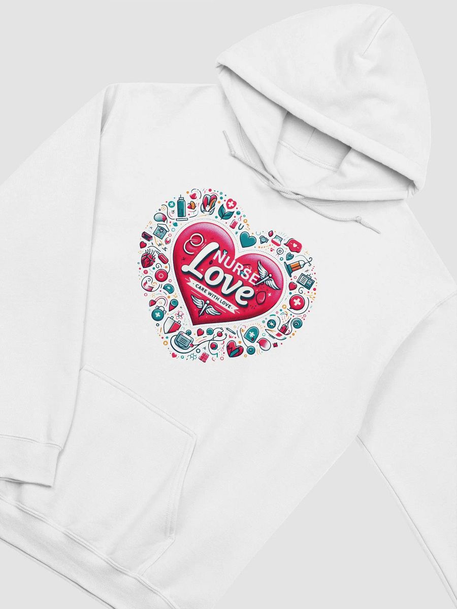 NURSE Love Medical Icons Hoodie product image (9)