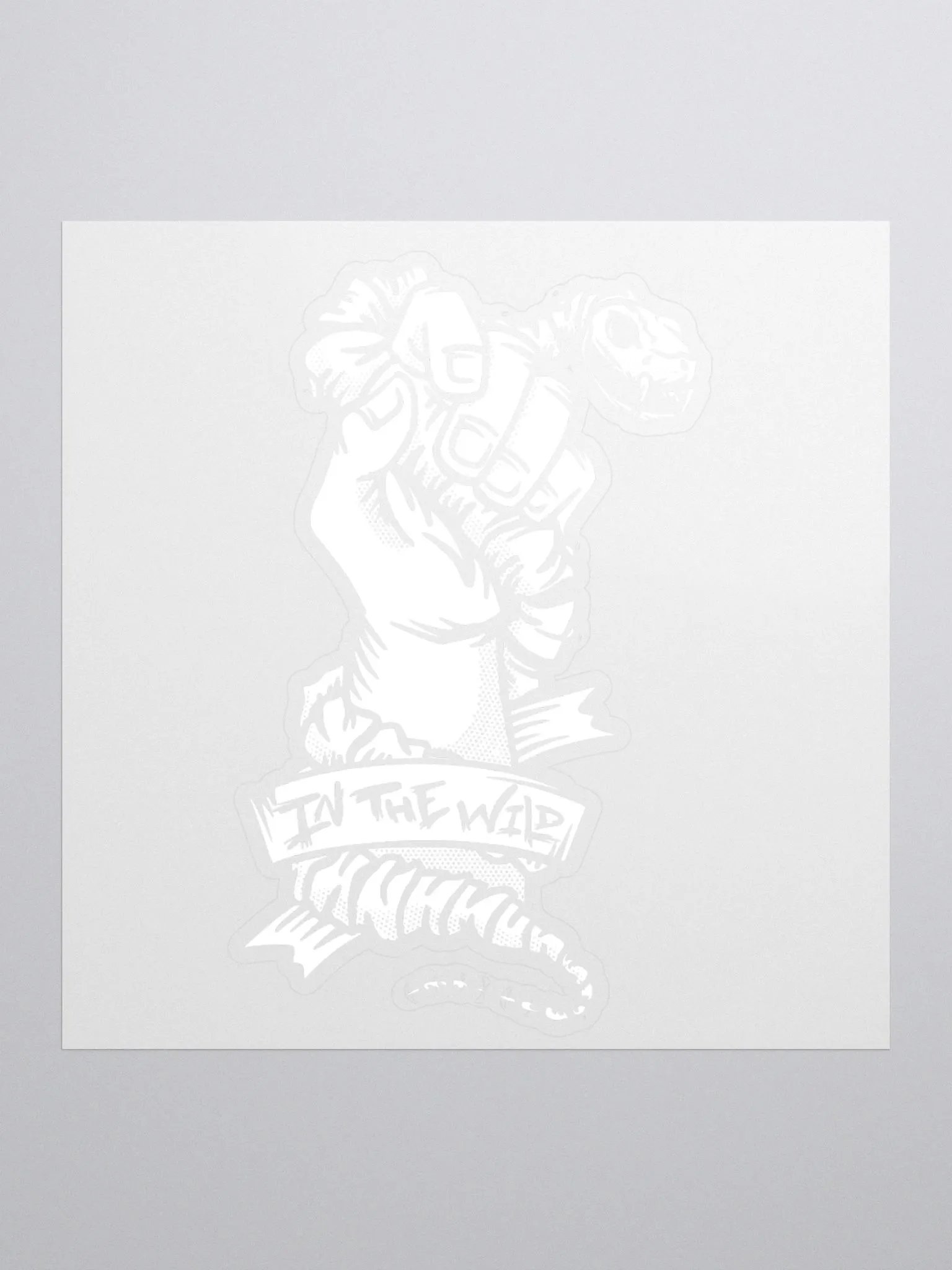 Skeleton Snake Sticker product image (1)