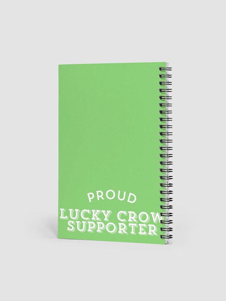 Proud Lucky Crow Supporter Notebook product image (2)